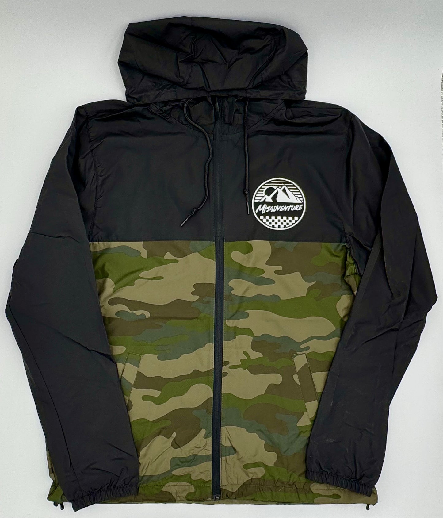 Icon Camo Hooded Windbreaker