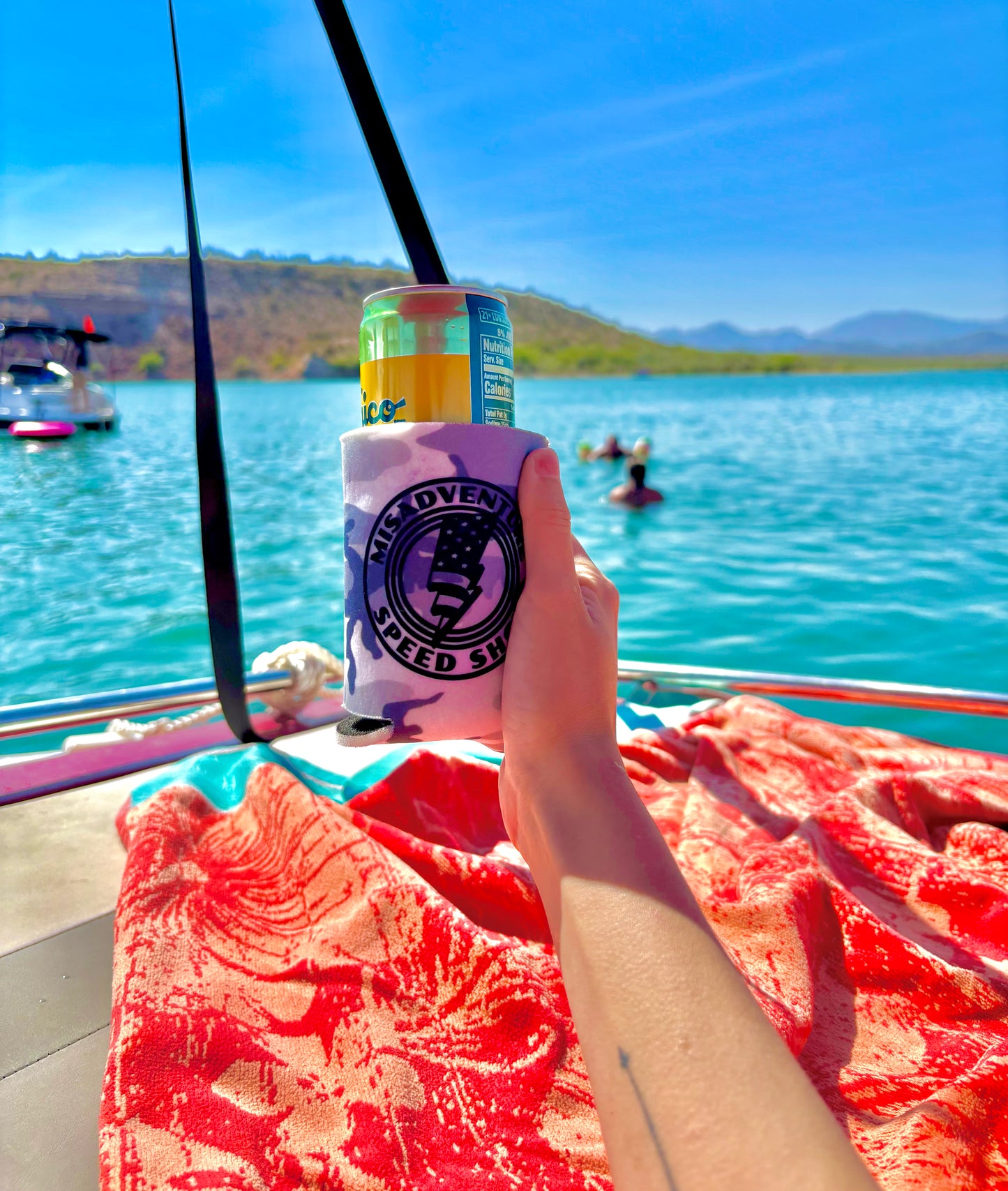 Snow Camo Koozie