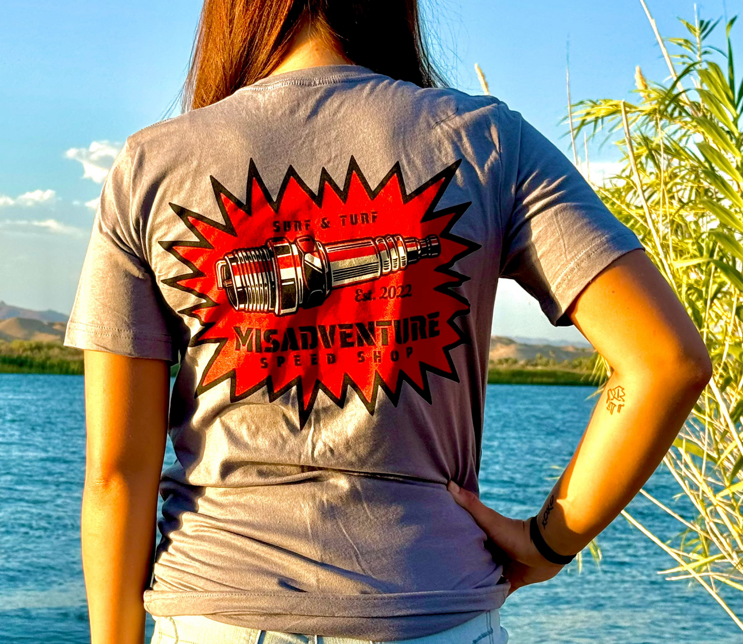 Speed Shop Tee - Gray Area