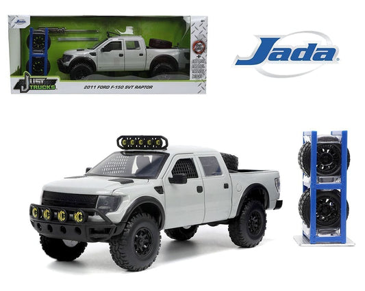 2011 Ford Ford Raptor w/ Spare Rack & Wheels 1:24