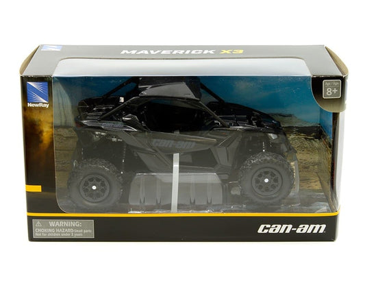 Can-Am Maverick X3 – Black – 1:18