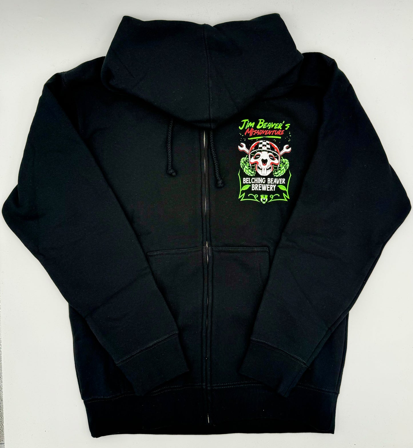 Beer Zip Hoodie