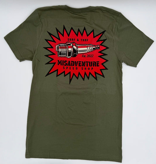 Speed Shop Tee - Military