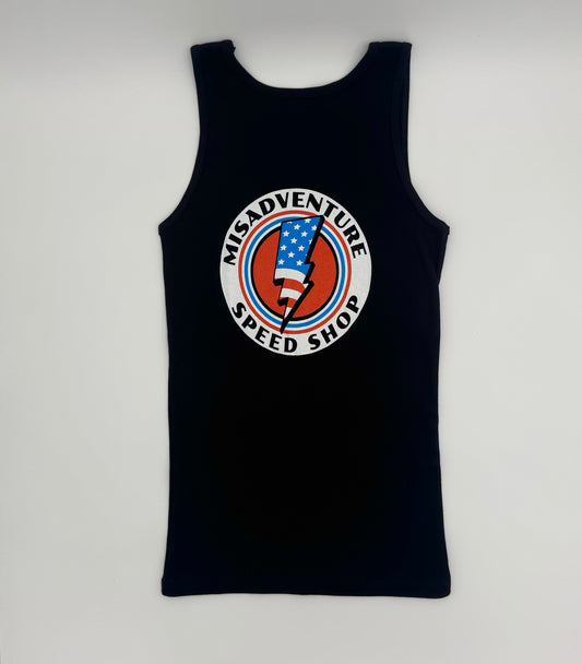 Women's Ribbed Bolt Tank