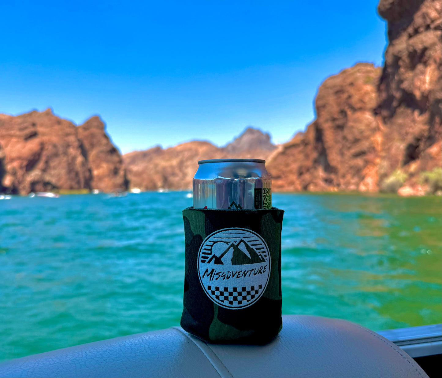 Icon Camo Koozie